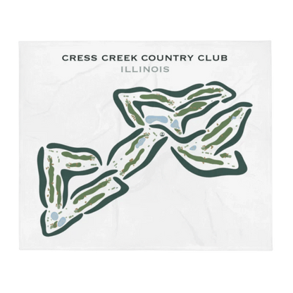 Cress Creek Country Club, Illinois - Printed Golf Courses