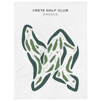 Crete Golf Club, Greece - Printed Golf Courses