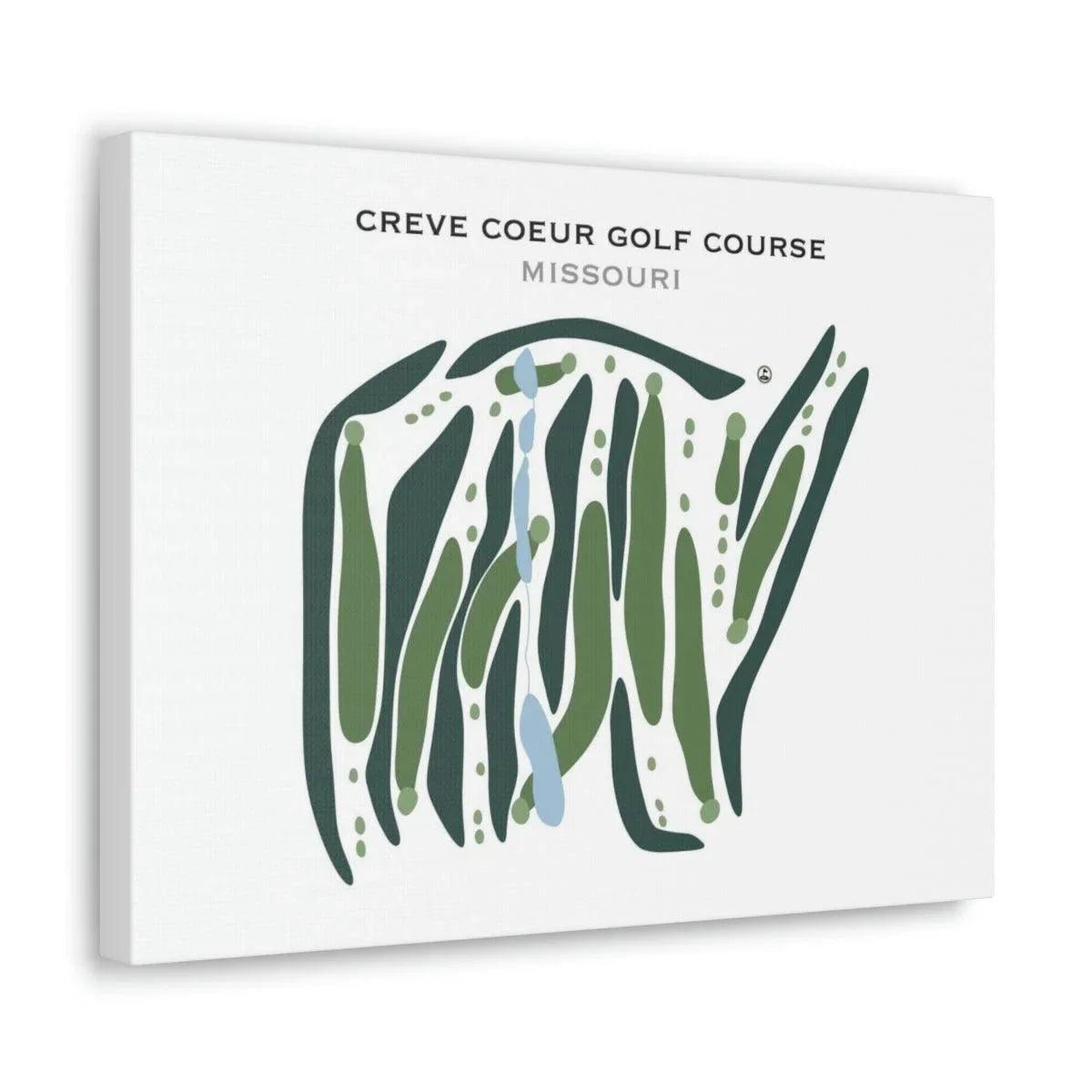 Creve Coeur Golf Course, Missouri - Printed Golf Courses