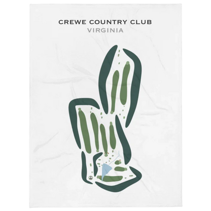 Crewe Country Club, Virginia - Printed Golf Courses