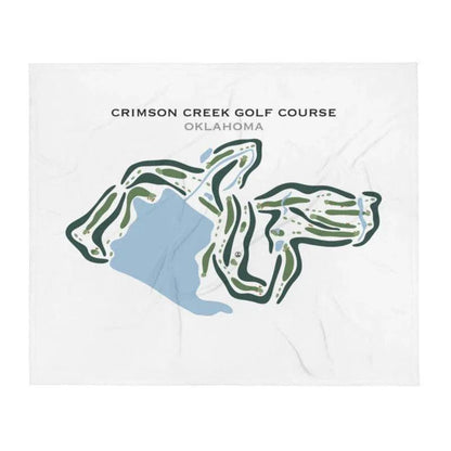Crimson Creek Golf Course, Oklahoma - Printed Golf Courses
