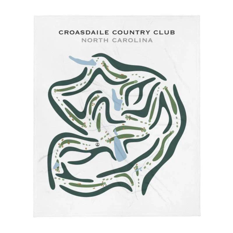 Croasdaile Country Club, North Carolina - Printed Golf Courses