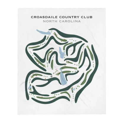 Croasdaile Country Club, North Carolina - Printed Golf Courses