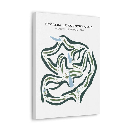 Croasdaile Country Club, North Carolina - Printed Golf Courses