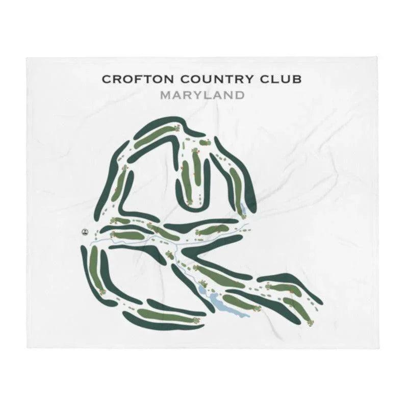 Crofton Country Club, Maryland - Printed Golf Course
