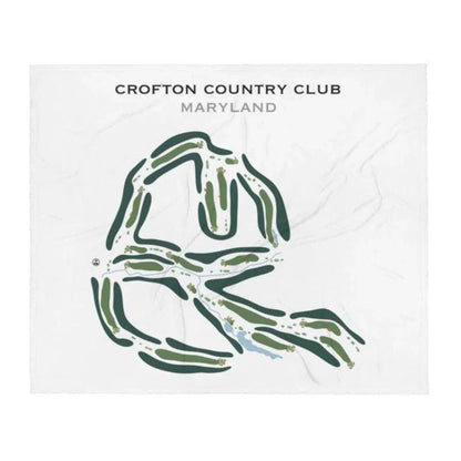 Crofton Country Club, Maryland - Printed Golf Course