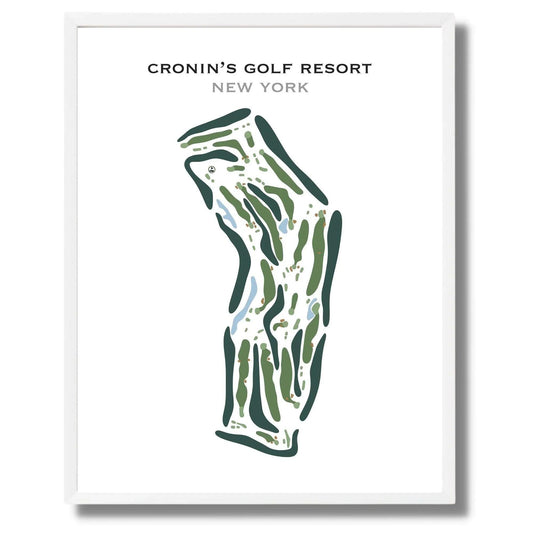 Cronin's Golf Resort, New York - Printed Golf Course