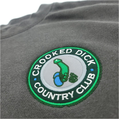 Crooked Dick Crew Neck - Charcoal