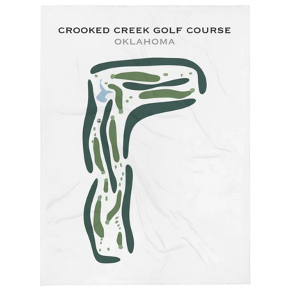 Crooked Creek Golf Course, Oklahoma - Printed Golf Courses