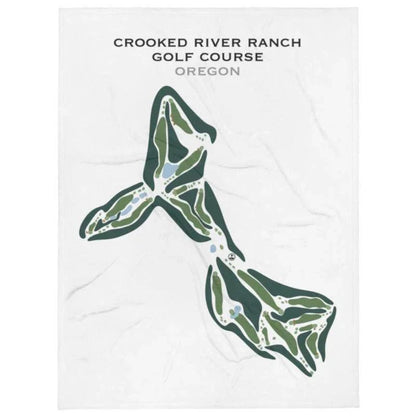 Crooked River Ranch Golf Course, Oregon - Printed Golf Courses