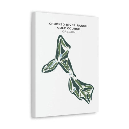 Crooked River Ranch Golf Course, Oregon - Printed Golf Courses