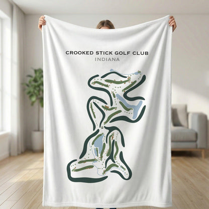 Crooked Stick Golf Club, Indiana - Printed Golf Courses