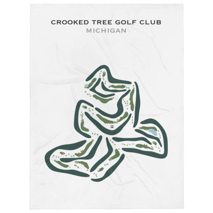Crooked Tree Golf Club, Michigan - Printed Golf Courses