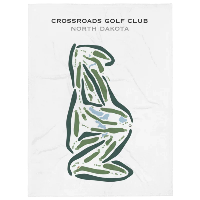 CrossRoads Golf Club, North Dakota - Printed Golf Courses
