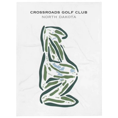 CrossRoads Golf Club, North Dakota - Printed Golf Courses