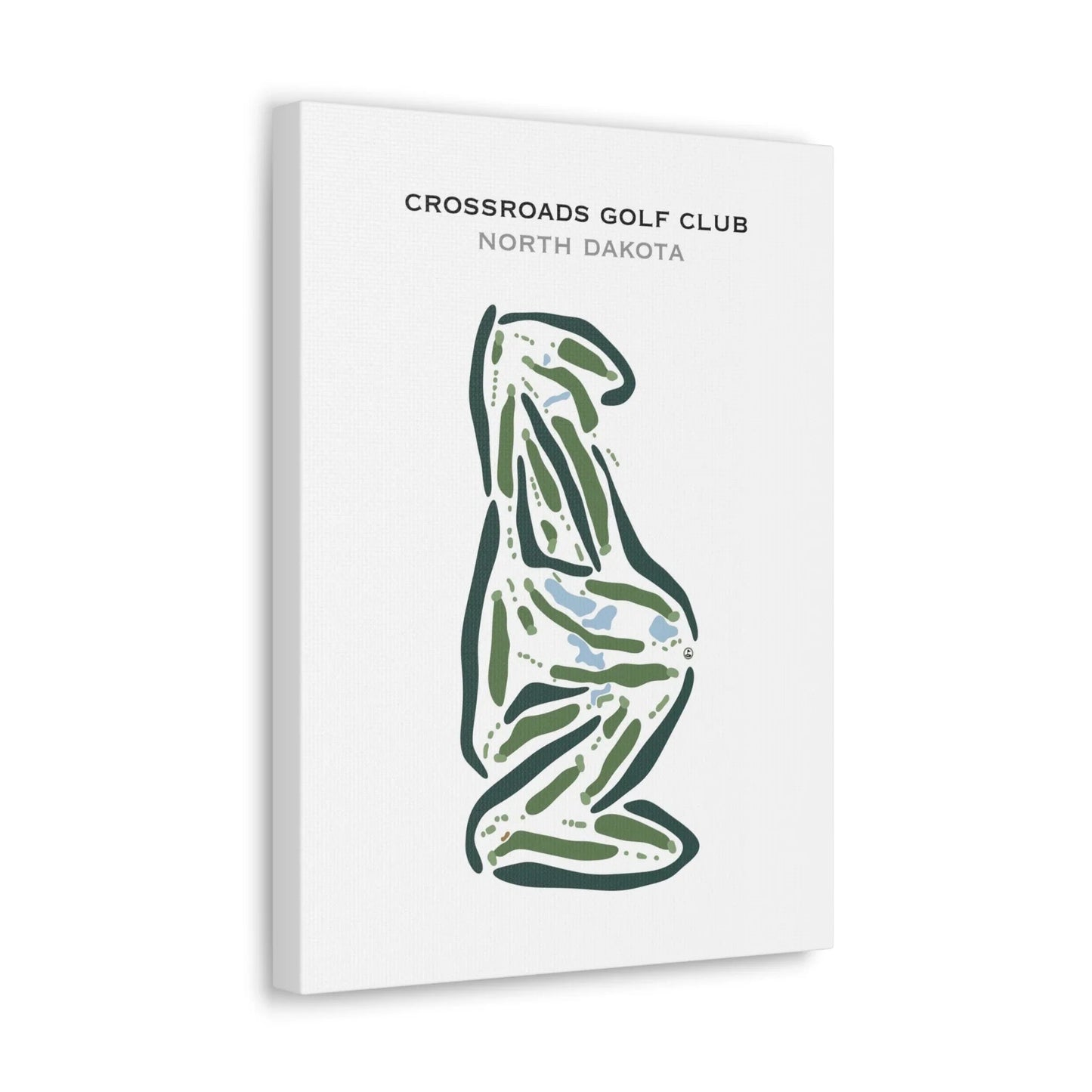 CrossRoads Golf Club, North Dakota - Printed Golf Courses