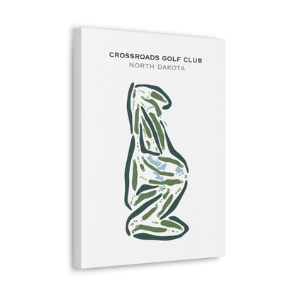 CrossRoads Golf Club, North Dakota - Printed Golf Courses