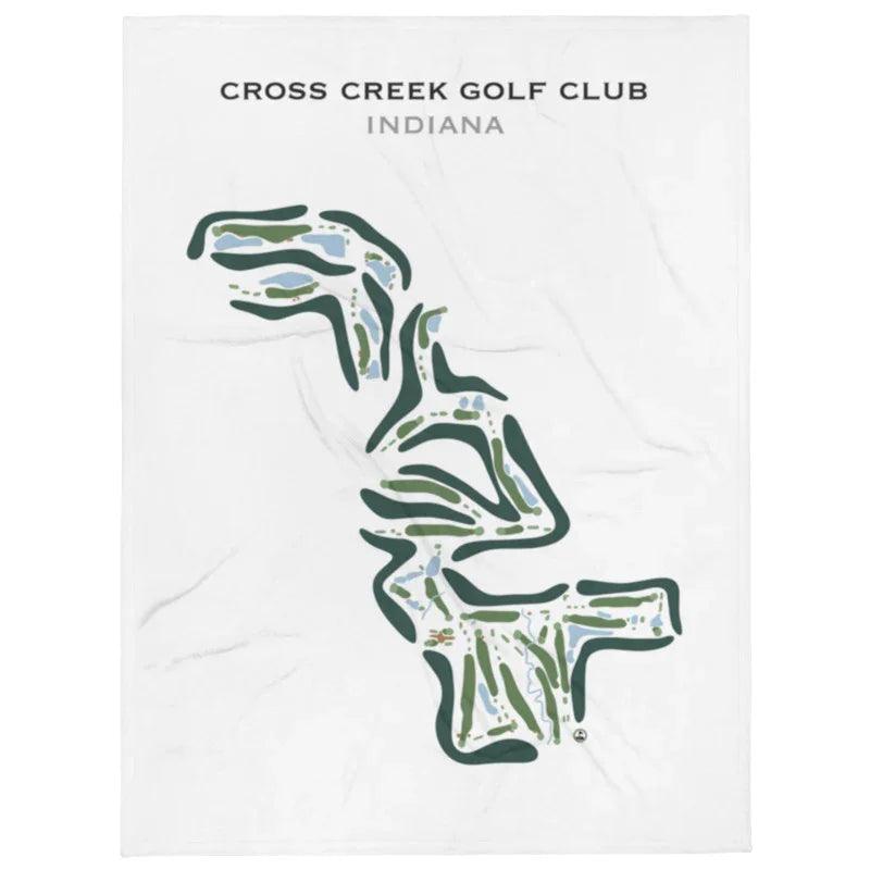 Cross Creek Golf Club, Indiana - Printed Golf Course
