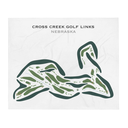 Cross Creek Golf Links, Nebraska - Printed Golf Courses