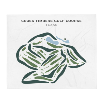 Cross Timbers Golf Course, Texas - Printed Golf Courses