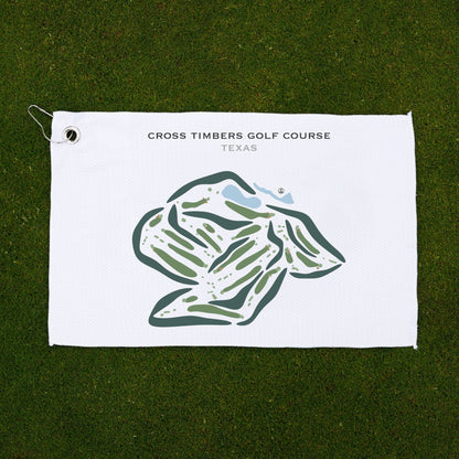 Cross Timbers Golf Course, Texas - Printed Golf Courses