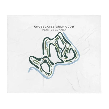 Crossgates Golf Club, Pennsylvania - Printed Golf Courses