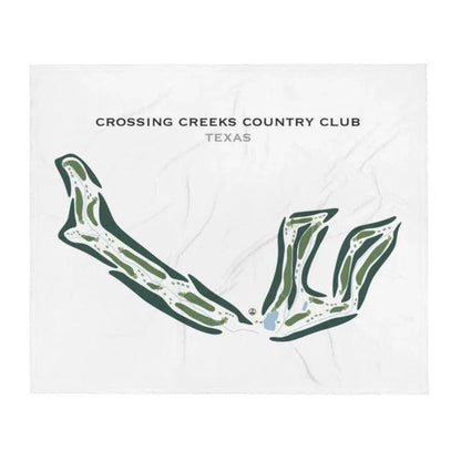 Crossing Creeks Country Club, Texas - Printed Golf Courses