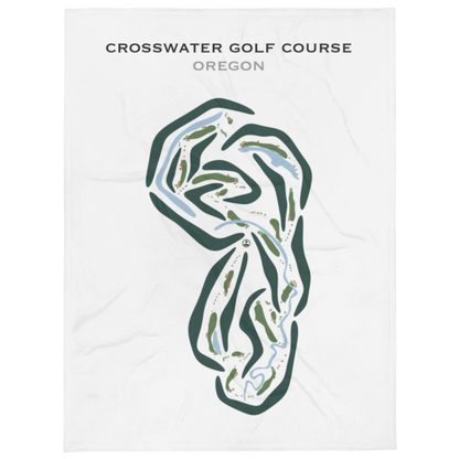Crosswater Golf Course, Oregon - Printed Golf Courses
