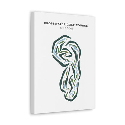 Crosswater Golf Course, Oregon - Printed Golf Courses