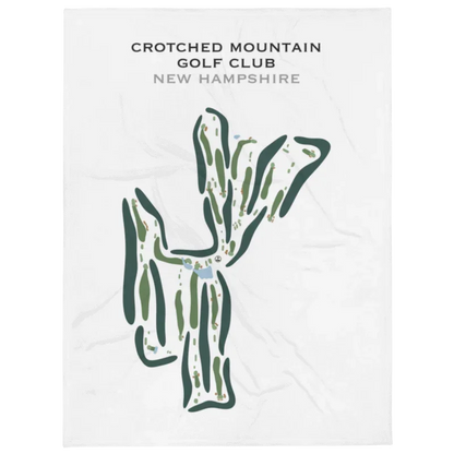 Crotched Mountain Golf Club, New Hampshire - Printed Golf Course