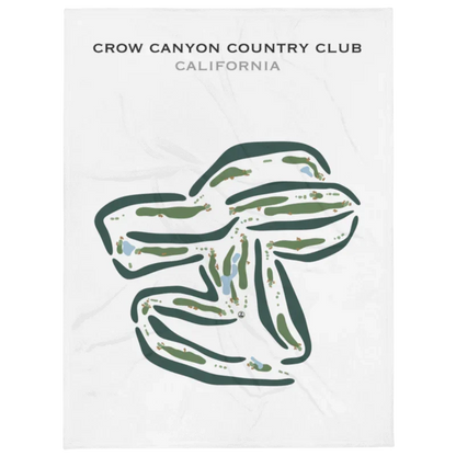 Crow Canyon Country Club, California - Printed Golf Courses