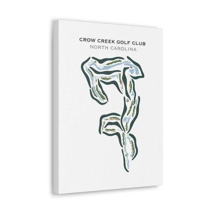 Crow Creek Golf Club, North Carolina - Printed Golf Courses