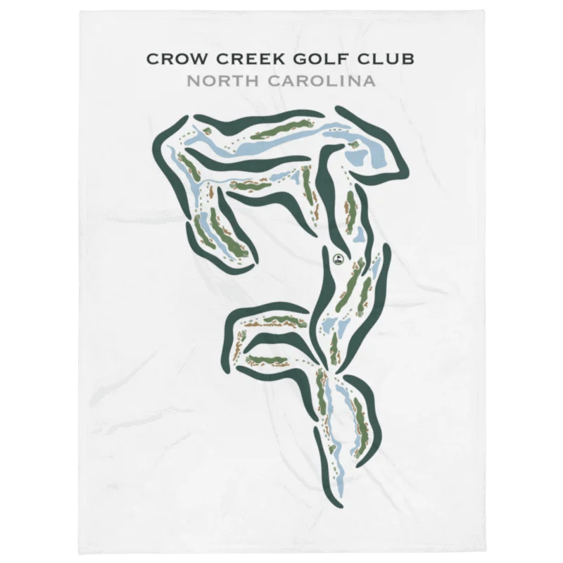 Crow Creek Golf Club, North Carolina - Printed Golf Courses