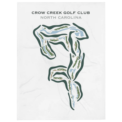 Crow Creek Golf Club, North Carolina - Printed Golf Courses