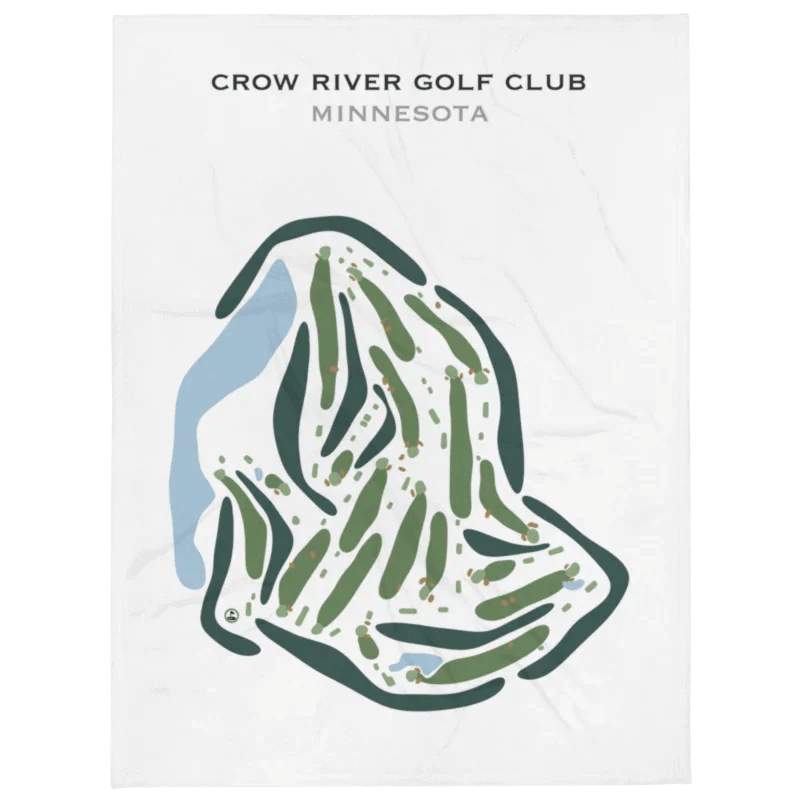 Crow River Golf Club, Minnesota - Printed Golf Courses