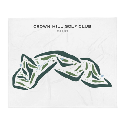 Crown Hill Golf Club, Ohio - Printed Golf Courses