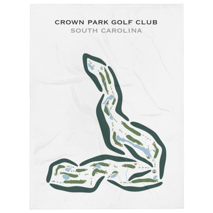 Crown Park Golf Club, South Carolina - Printed Golf Courses