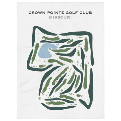 Crown Pointe Golf Club, Missouri - Printed Golf Courses