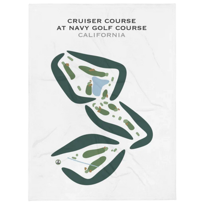 Cruiser Course at Navy Golf Course, California - Printed Golf Courses