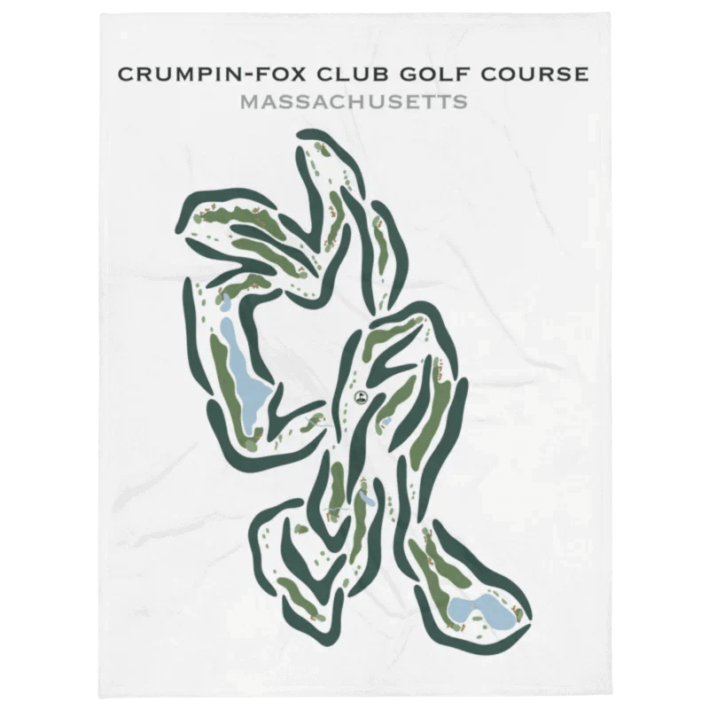 Crumpin-Fox Club Golf Course, Massachusetts - Printed Golf Courses