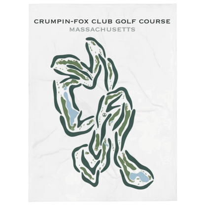 Crumpin-Fox Club Golf Course, Massachusetts - Printed Golf Courses