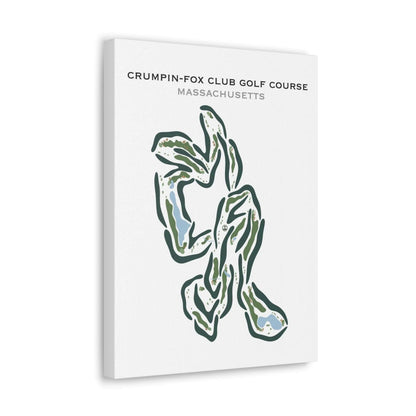 Crumpin-Fox Club Golf Course, Massachusetts - Printed Golf Courses
