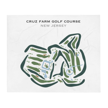 Cruz Farm Golf Course, New Jersey - Printed Golf Courses