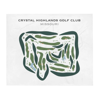 Crystal Highlands Golf Club, Missouri - Printed Golf Courses