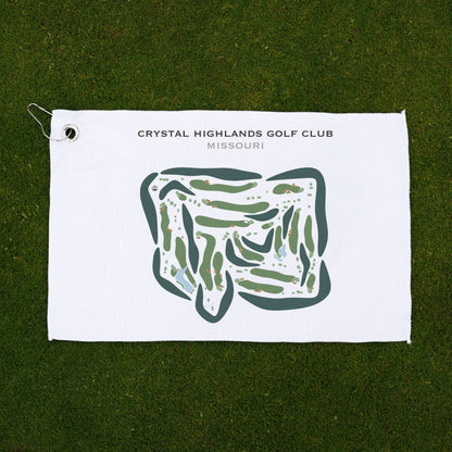 Crystal Highlands Golf Club, Missouri - Printed Golf Courses