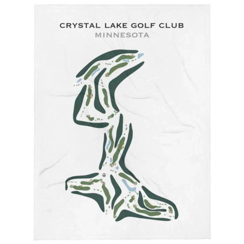 Crystal Lake Golf Club, Minnesota - Printed Golf Course