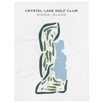 Crystal Lake Golf Club, Rhode Island - Printed Golf Courses