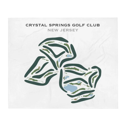 Crystal Springs Golf Club, New Jersey - Printed Golf Courses