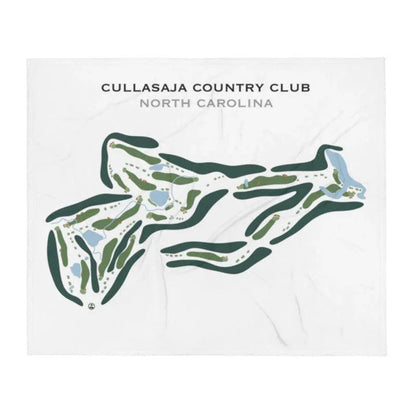 Cullasaja Country Club, North Carolina - Printed Golf Course