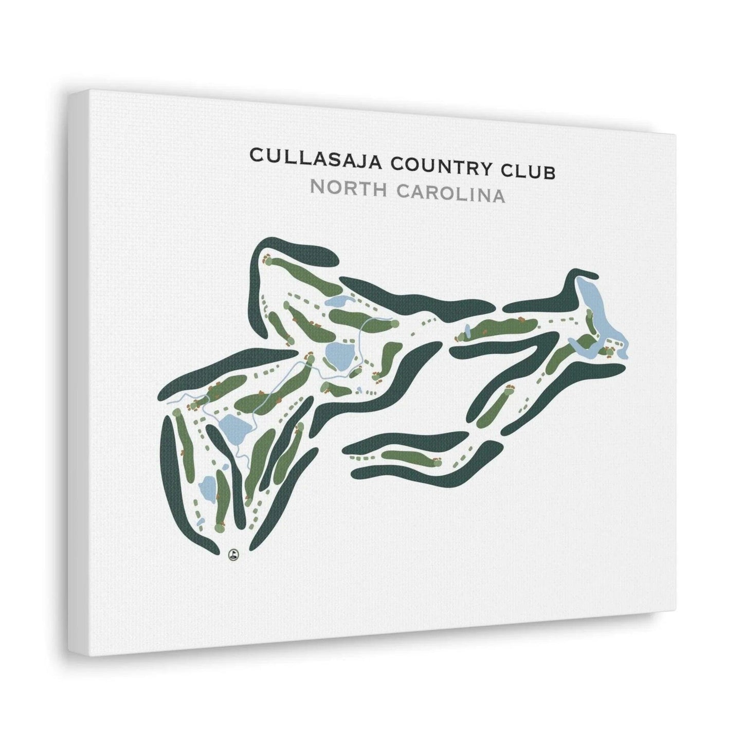 Cullasaja Country Club, North Carolina - Printed Golf Course